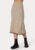 BUBBLEROOM Contrast Edge Knitted Skirt Beige melange XL – 7333340251942