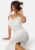 BUBBLEROOM Crochet Knitted Tie Strap Dress Offwhite M – 7333340299951