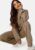 BUBBLEROOM Eliza Crop Sweatshirt Mole L – 7333340305874