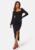 BUBBLEROOM Feya Slit Dress Black S – 7333340305447