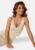 BUBBLEROOM Fine Knitted Crop Top Light beige XS – 7333340289570