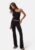 BUBBLEROOM Fold Over Flared Trousers Black XL – 7333340325155