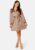 BUBBLEROOM Gisele Satin Dress Nougat 36 – 7333340152522