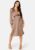 BUBBLEROOM Gisele Satin Midi Dress Nougat 34 – 7333340153680