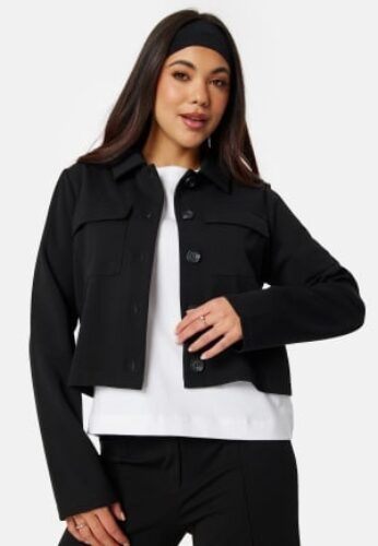 BUBBLEROOM Hilda Cargo Shirt Black XS – 7333340264959