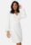 BUBBLEROOM Idalina V-neck Dress White XS – 7333340290842