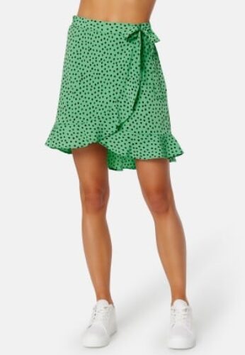 BUBBLEROOM Ida skirt Green / Patterned 52 – 7333340126448
