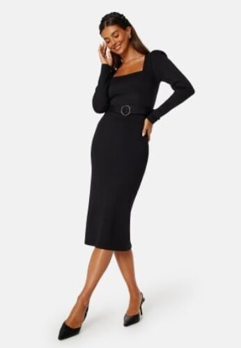 BUBBLEROOM Jacqueline Puff Dress Black XL – 7333340251164