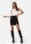 BUBBLEROOM Jen Mini Skirt Black S – 7333340277126