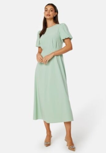 BUBBLEROOM Linnea Maxi Dress Dusty green 36 – 7333340273890