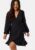 BUBBLEROOM Litzy Wrap Dress Black XS – 7333340242926
