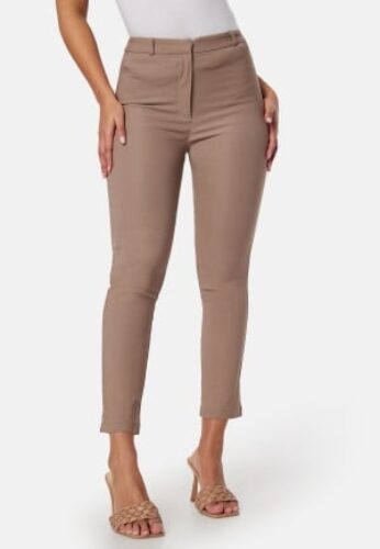 BUBBLEROOM Lorene Stretchy Suit Trousers Nougat 34 – 7333340149706