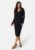 BUBBLEROOM Marielia rib dress Black XS – 7333340231906