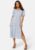 BUBBLEROOM Melanie butterfly sleeve dress Blue / Patterned S – 7333340235645