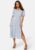 BUBBLEROOM Melanie butterfly sleeve dress Blue / Patterned XS – 7333340235638