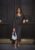BUBBLEROOM Minea Sparkling Knitted Dress Black / Silver XS – 7333340263327