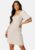 BUBBLEROOM Nandita wrap dress Beige / Checked L – 7333340233801