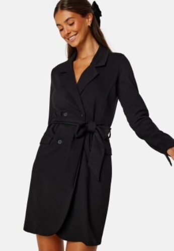BUBBLEROOM Narina blazer dress Black XS – 7333340197486