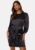 BUBBLEROOM Nellie Satin Dress Black 34 – 7333340137888