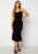 BUBBLEROOM Noor halterneck dress Black S – 7333340118870