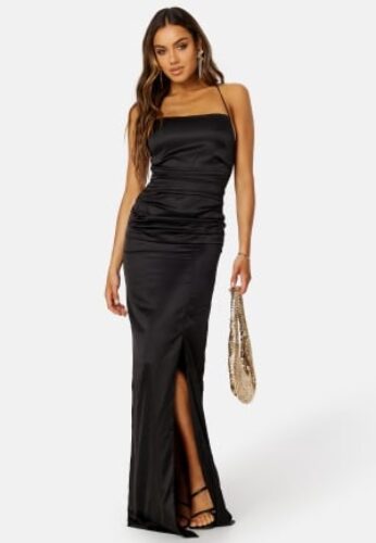 Bubbleroom Occasion Alda Strap Gown Black 40 – 7333340196038