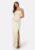 Bubbleroom Occasion Alda Strap Gown Cream 38 – 7333340230329