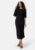 Bubbleroom Occasion Balloon Sleeve Bow Midi Dress Black 40 – 7333340291948