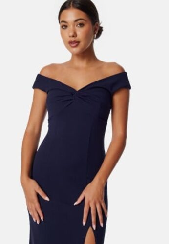 Bubbleroom Occasion Belle Twist Off Shoulder Gown  4XL – 7333340314241