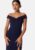 Bubbleroom Occasion Belle Twist Off Shoulder Gown XL – 7333340314210