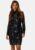 Bubbleroom Occasion Blanca Embroidered Dress Black 34 – 7333340254479