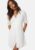 Bubbleroom Occasion Button Front S/S Dress White 34 – 7333340276518