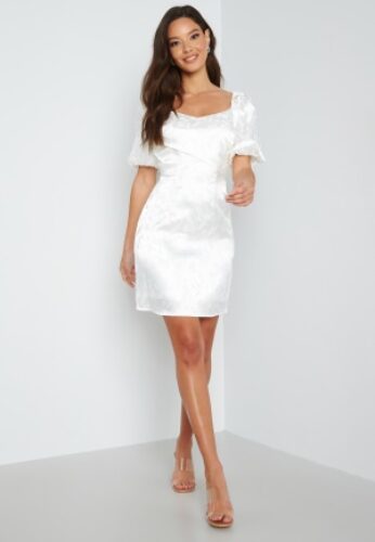 Bubbleroom Occasion Caisa Dress White 46 – 7333340054123