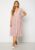 Bubbleroom Occasion Camala Midi Dress Dusty pink 38 – 7333340117552