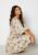 Bubbleroom Occasion Dorothy Dress Champagne / Floral 4XL – 7333340165416