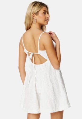 Bubbleroom Occasion Englia Mini Dress White 2XL – 7333340193709
