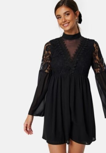 Bubbleroom Occasion Florence Dress Black 38 – 7333340255797