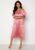 Bubbleroom Occasion Freeda off Shoulder Dress Pink XL – 7333340124109