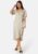 Bubbleroom Occasion Frill Dress Champagne S – 7333340113929