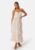Bubbleroom Occasion Frill Strap Dress Pink/Floral 46 – 7333340302491