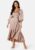 Bubbleroom Occasion Gilda Wrap Dress Mole 2XL – 7333340202401