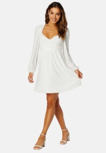 Bubbleroom Occasion Giulia Short Dress White XXS – 7333340186312