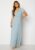 Bubbleroom Occasion Grienne Wrap Gown Dusty blue 2XL – 7333340121504