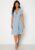 Bubbleroom Occasion Grienne Wrap Midi Dress Dusty blue 4XL – 7333340121924