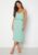 Bubbleroom Occasion Gwyneth Pleated Dress Dusty green 34 – 7333340108710