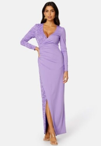 Bubbleroom Occasion Iliana Gown Purple S – 7333340194430