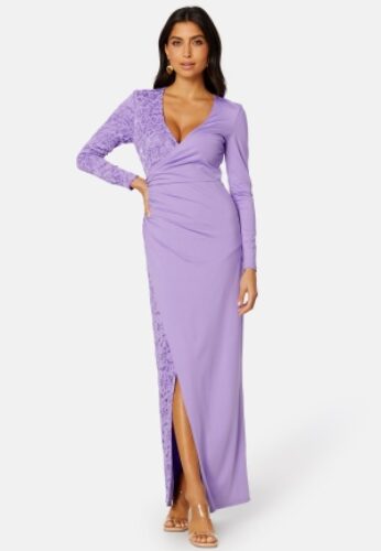 Bubbleroom Occasion Iliana Gown Purple XS – 7333340194423
