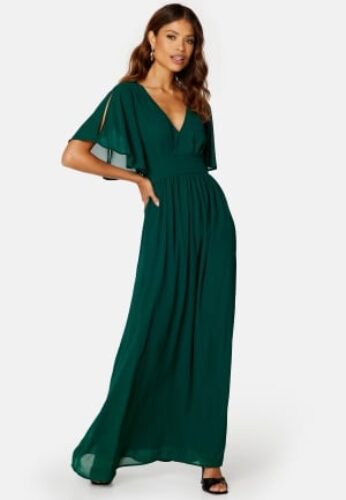 Bubbleroom Occasion Isobel gown Dark green 44 – 7333340134405
