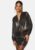 Bubbleroom Occasion Izabelle Sparkling Dress Gold / Black XL – 7333340256459