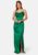 Bubbleroom Occasion Jianice Satin Gown Green 46 – 7333340173893