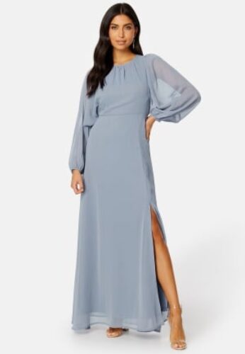 Bubbleroom Occasion Jini-Lou Gown Dusty blue 44 – 7333340184073